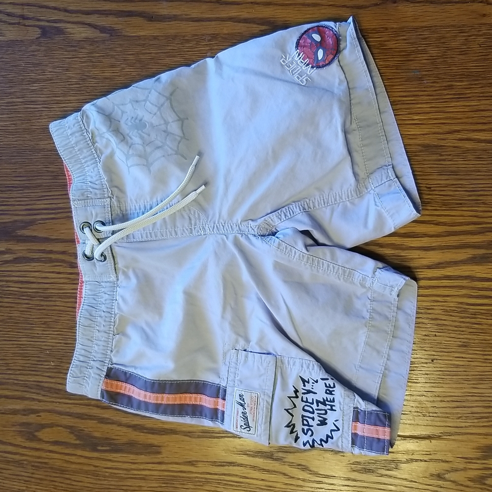 Boys Gap/Junk Food Spiderman Swim shorts